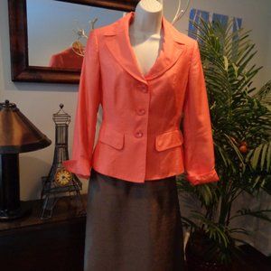 Basler Black Label Autumn Skirt Suit Set Size 6 $795 Bloomingdales